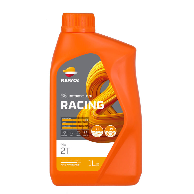 Repsol SEMI-SYNTHETIC 2T ENGINE OIL MIX RACING (1L)