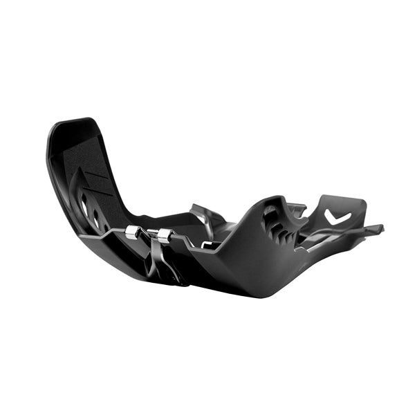 Polisport Skid Plate Fortress W/linkage BK Husqv