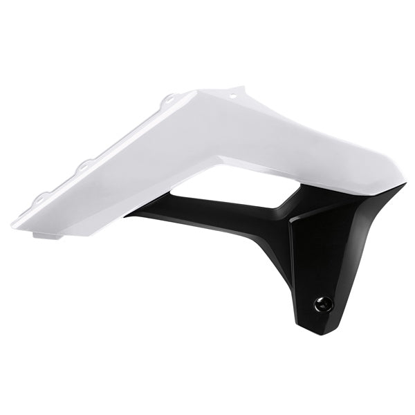 Polisport Radiator Scoop - RADIATOR SCOOP WH/BK SHERCO