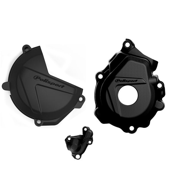 Polisport Clutch Kit+ignition Cover BK Ktm/husqv