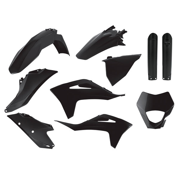 Polisport Plastic KIT Comp BK Gasgas