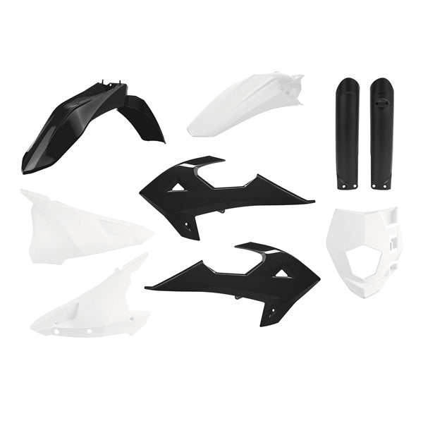 Polisport Plastic KIT Comp WH Gasgas