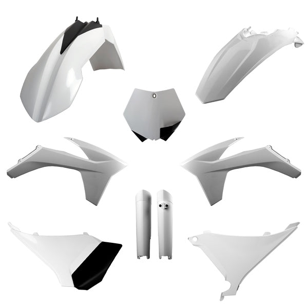 Polisport Plastic KIT Comp WH KTM