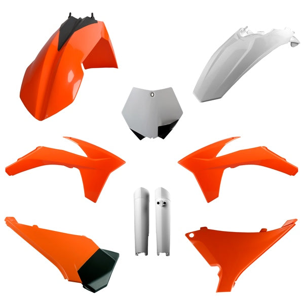 Polisport Plastic KIT Comp WH KTM