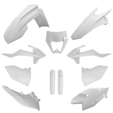 Polisport Plastic KIT Comp WH KTM