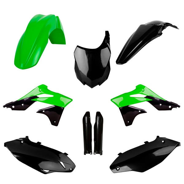 Polisport Plastic KIT Comp OEM Kawa