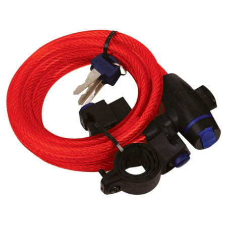 OxfordProducts Cable Lock 1,8mx12mm RED Oxford