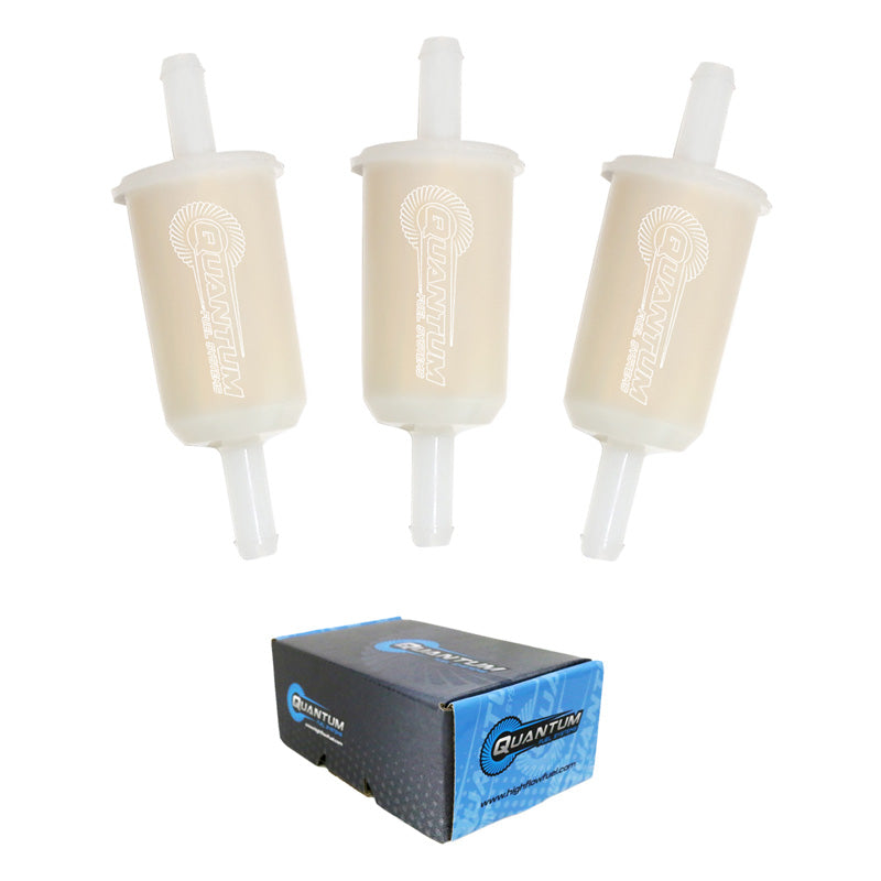 Quantum FUEL FILTER SET (QTY 3) CAN-AM, HUSABERG, HUSQVARNA, KTM, SKI-DOO, DUCATI
