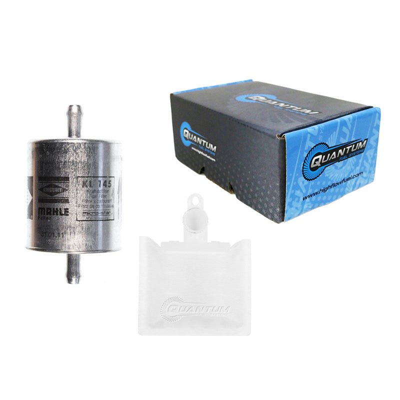 Quantum FUEL PUMP STRAINER/PREFILTER KIT WITH FUEL FILTER, STRAINER APRILIA, TRIUMPH