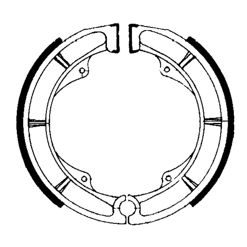 Ferodo BRAKE SHOES 606 REAR