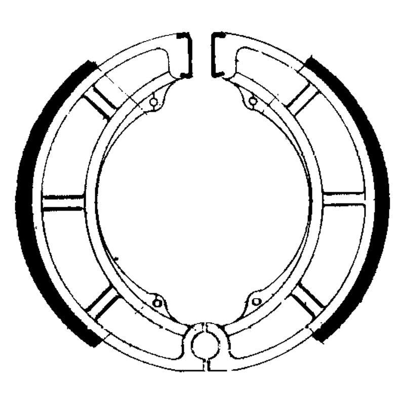 Ferodo BRAKE SHOES 626 REAR