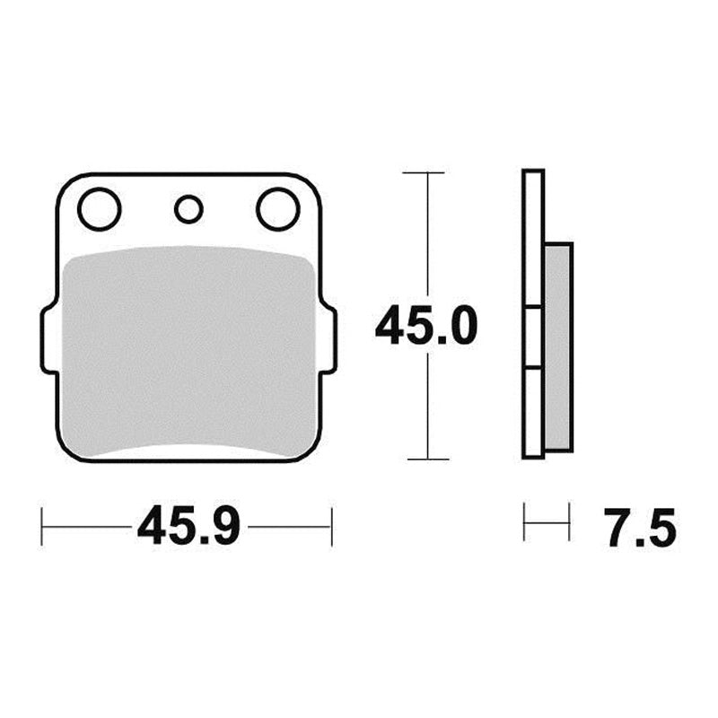 Ferodo BRAKE PADS - ECO FRICTION SERIES - (FA84) FRONT/REAR