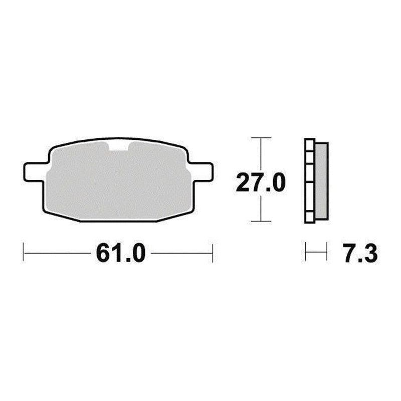 Ferodo BRAKE PADS - ECO FRICTION SERIES - (FA169) FRONT