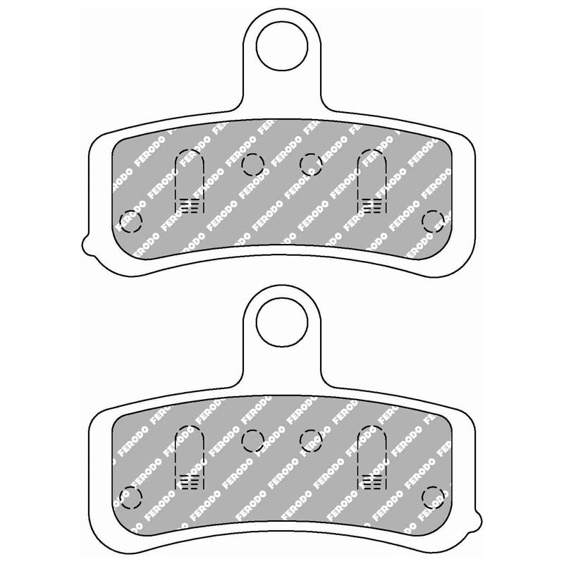 Ferodo BRAKE PADS - SINTERGRIP SERIES - (FA457HH) FRONT