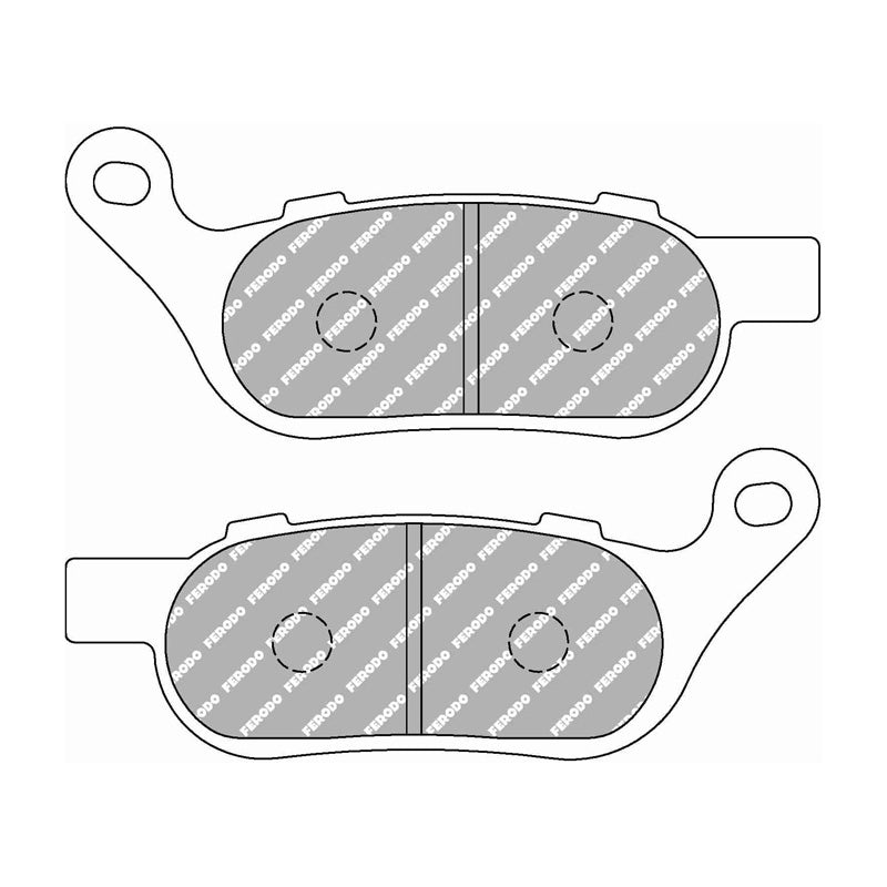 Ferodo BRAKE PADS - SINTERGRIP SERIES - (FA458HH) REAR