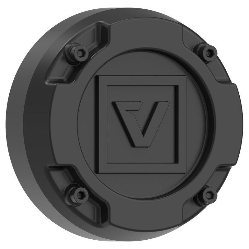 Valor C1 CAP WITH BLACK V LOGO 15MM SATIN BLACK
