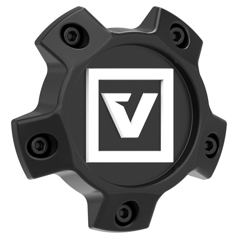 Valor C2 CAP BILLET WITH WHITE V LOGO SATIN BLACK