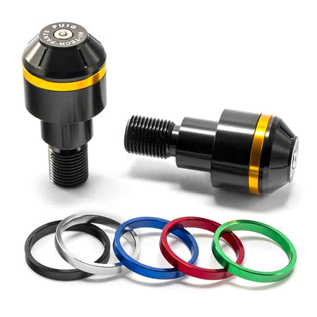 Puig BAR END Short W/ring BK YAM