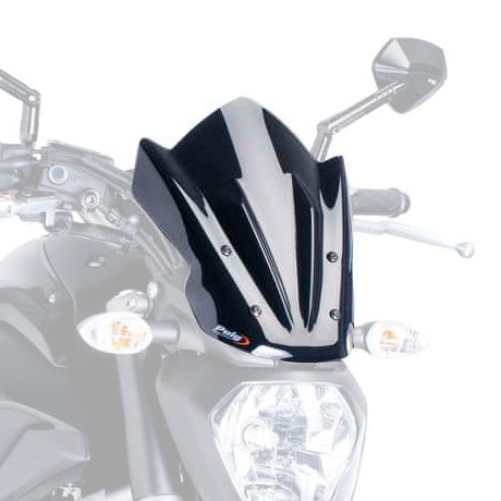 Puig Windshield Naked NG Sport BK YAM