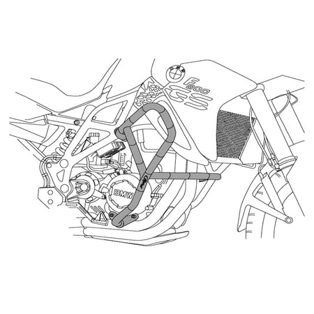 Puig Engine Guard Triump BK
