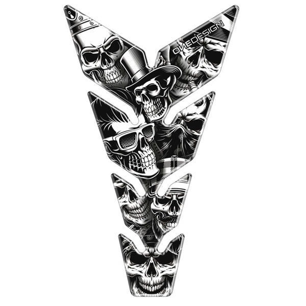 Puig Skull Party Tank Pad - Skull Party