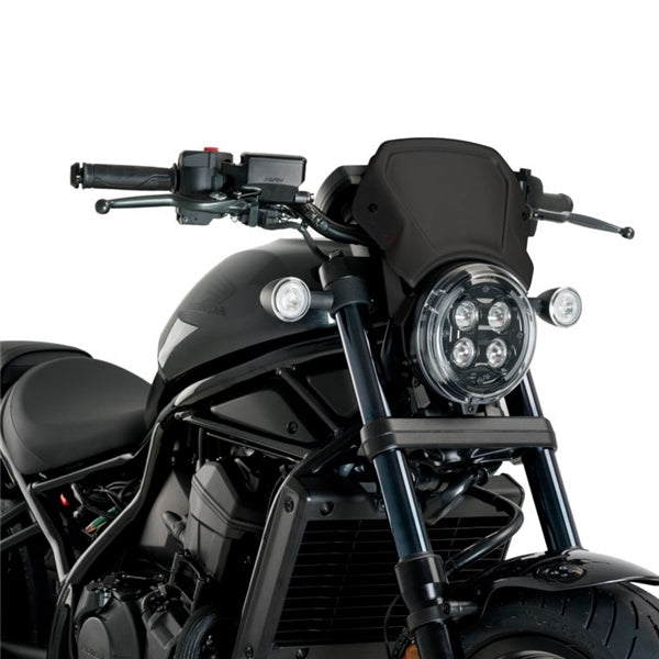 Puig Frontal Plate ALU HON BK