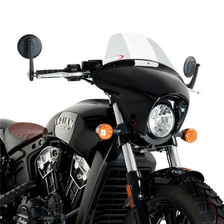 Puig Windshield Batwing SML CLR Indian