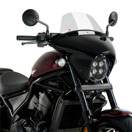 Puig Windshield Batwing SML Touring SMK HON