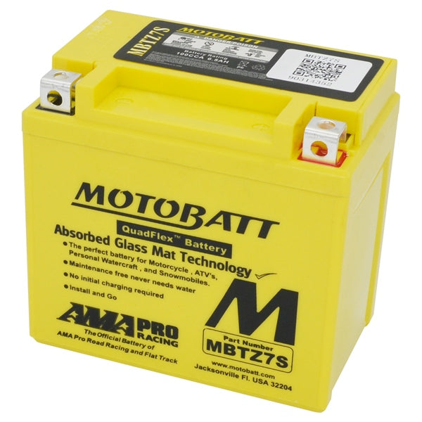 Motobatt MBTZ7S Battery Quadflex