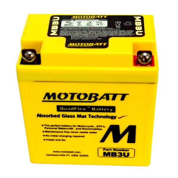 Motobatt MB3U Battery Quadflex