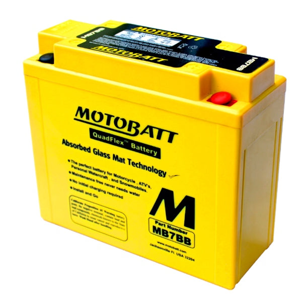 Motobatt MB7BB Battery Quadflex