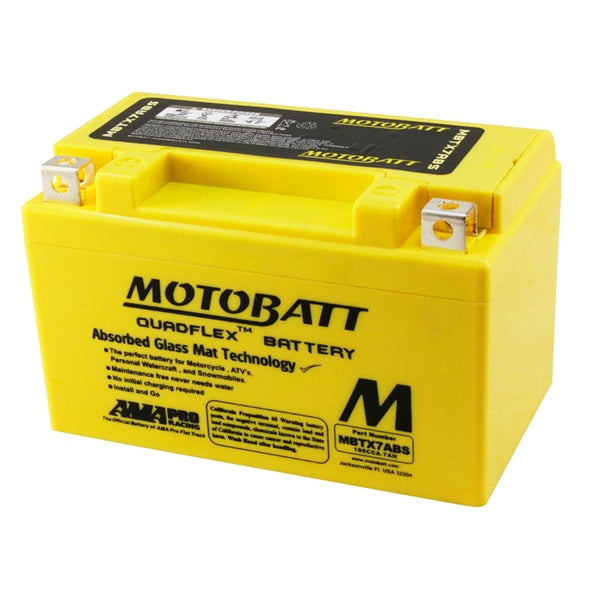 Motobatt MBTX7ABS Battery Quadflex