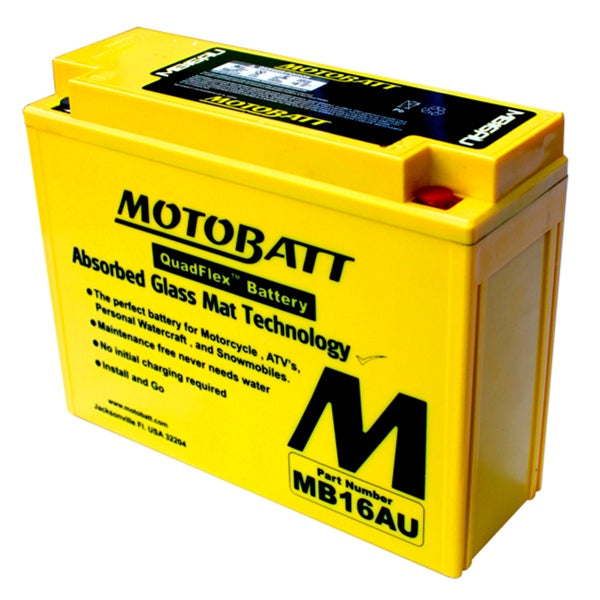 Motobatt MB16AU Battery Quadflex
