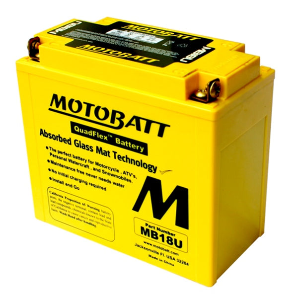 Motobatt MB18U Battery Quadflex