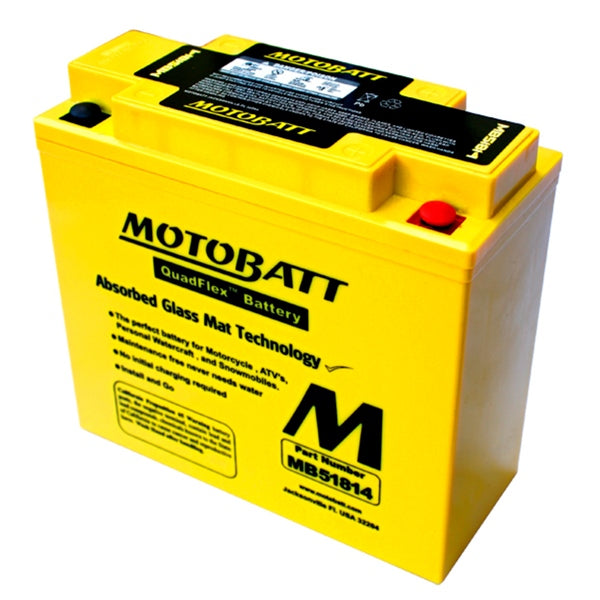 Motobatt MB51814 Battery Quadflex