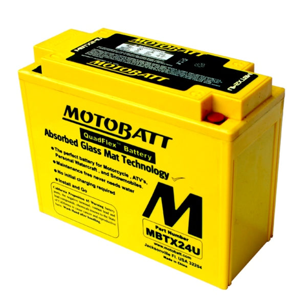 Motobatt MBTX24U Battery Quadflex