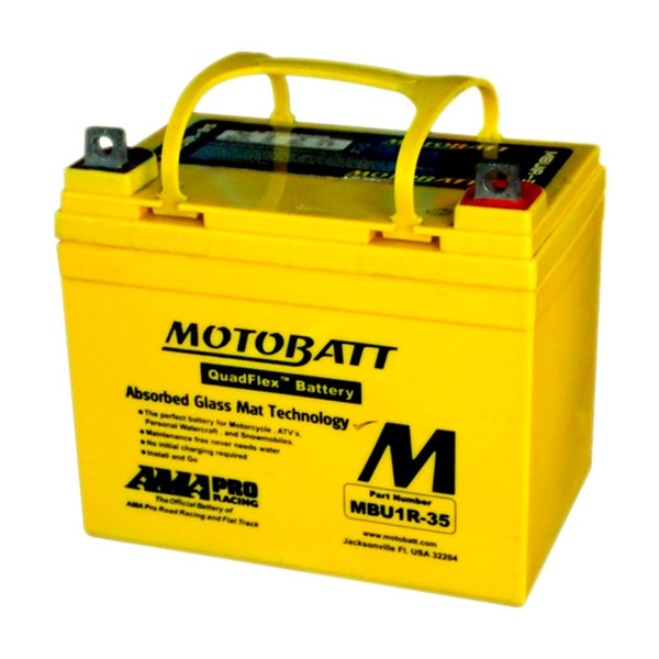 Motobatt MBU1R-35 Battery Quadflex