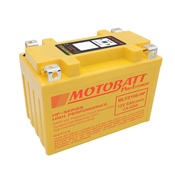 Motobatt MLTZ10S-HP Battery PRO Lithium