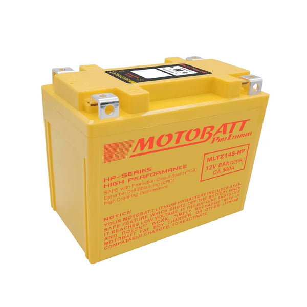 Motobatt MLTZ14S-HP Battery PRO Lithium