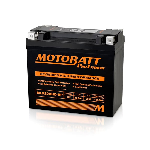 Motobatt MLX20UHD-HP Battery PRO Lithium