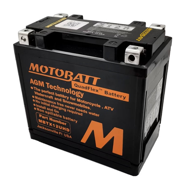 Motobatt MBTX12UHD Battery Quadflex