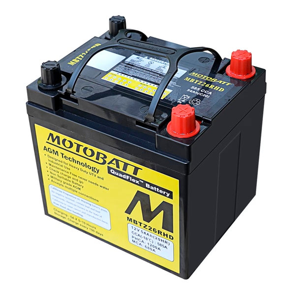 Motobatt MBTZ26RHD Battery Quadflex