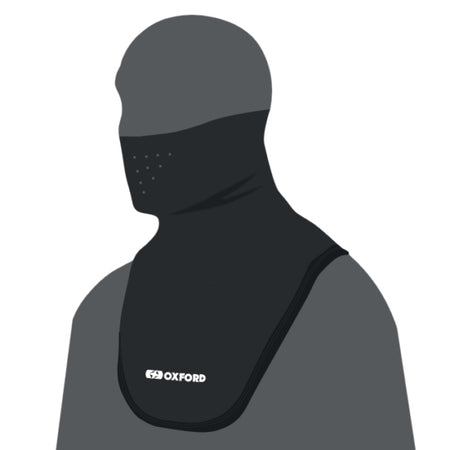 OxfordProducts Neck Warmer Deluxe Micro Fibre BK