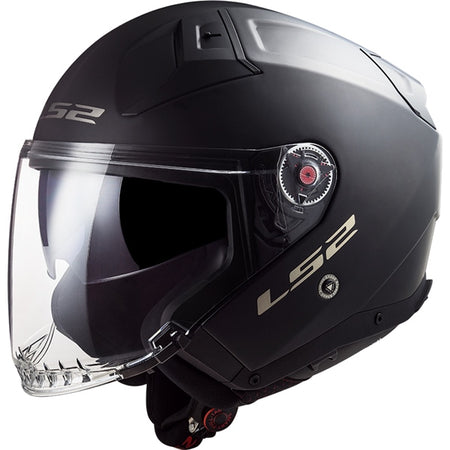 LS2 Helm Infinity II Solid MAT BK S