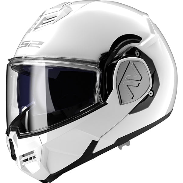 LS2 Helm Advant Solid Gloss WH XL