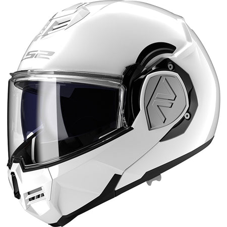 LS2 Helm Advant Solid Gloss WH XL