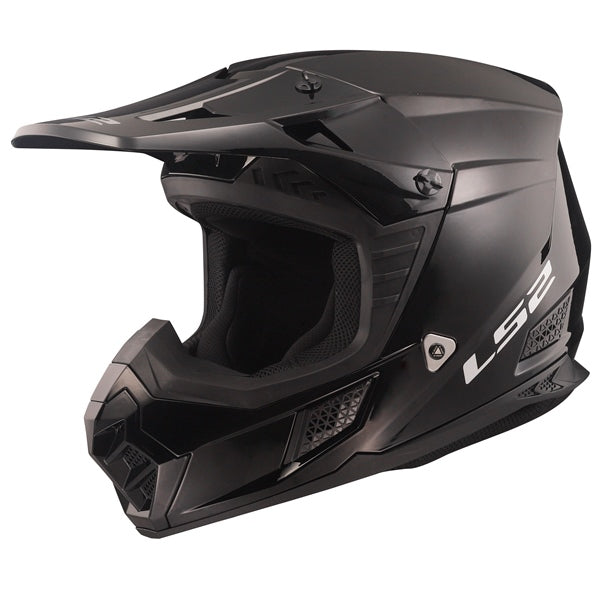 LS2 Helm COZ Solid MAT BK L