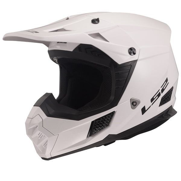LS2 Helm COZ Solid Gloss WH L