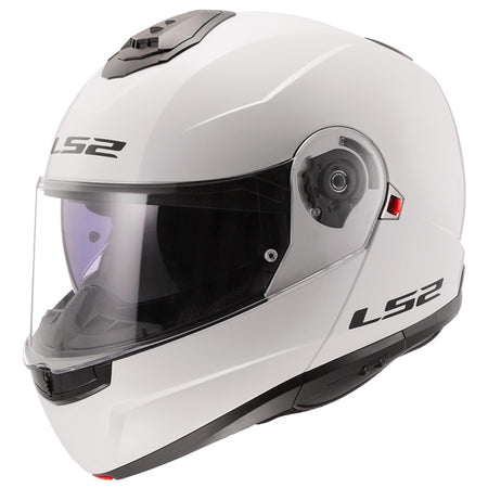 LS2 Helm Strobe II Solid Gloss WH 2XL