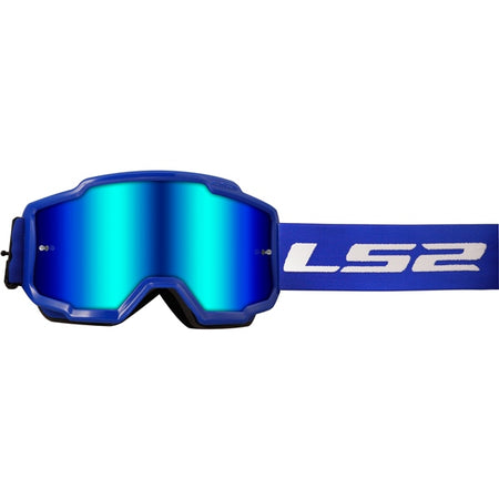 LS2 Gogg Charger Bk/bl CLR